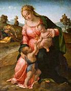 Madonna and Child with St John the Baptist   Francesco Granacci